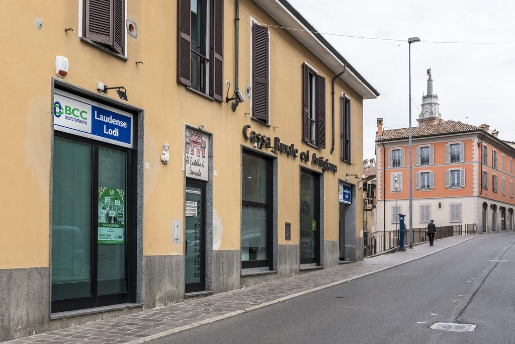 Al Castello Di Leonardo Hotel Sant'Angelo Lodigiano Exterior foto